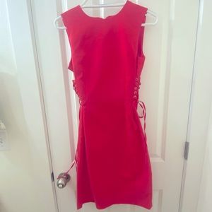 Pink Calvin Klein dress